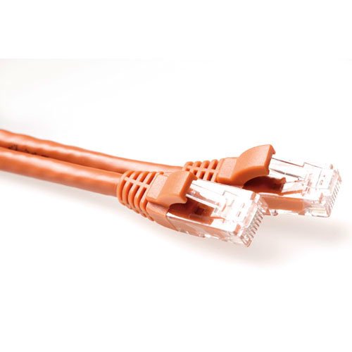 Brown 3 Meter U UTP CAT.6 Patch Cable Snagless With RJ45 Connectors