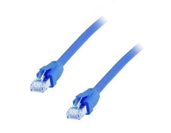 Equip Network Cable CAT.8.1 S/FTP 2x RJ45 5.00M Blue (sstp)pi