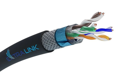 Extralink CAT.5E SFTP (sf/UTP) V2 Outdoor Twisted Pair 305M — image 1