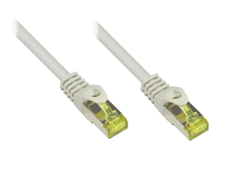 Goodconnections RJ45 Network Cable With CAT.7 Rohcable And Rastnasenschutz (), S FTP, Pimf, Halogenfrei, 500MH