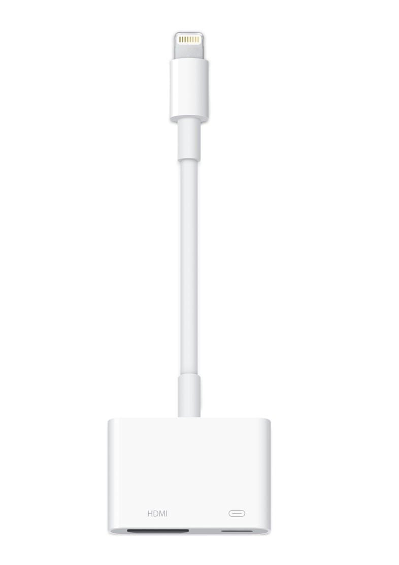 Apple Adapter MD826ZM a Connector Lightning a HDMI USB Ipad Retina Ipad Mini Iphone 5 Ipod Touch 5ªGEN