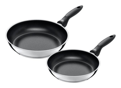 Silit Set Of Sartenes Domus, 24 And 28CM Steel Inoxidable/Black — image 1