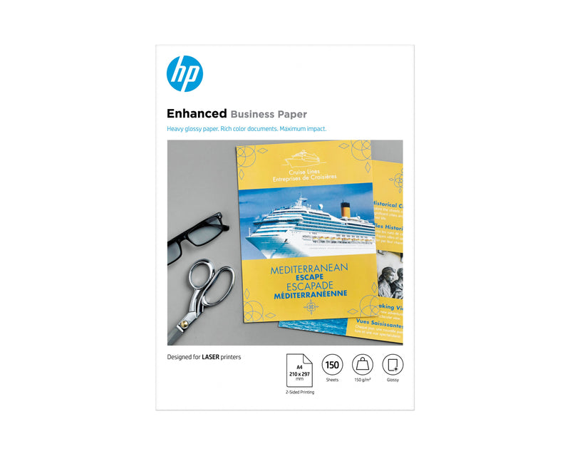 HP Paper Laser Glossy Professional A4 150GR 150HOJAS