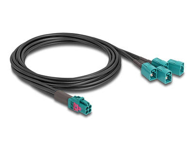 Delock 90118 Cable Mini Fakra Z Cuádruple Female a 4 X Fakra Z Female Tipo-a — image 1