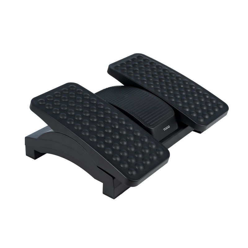 Reposapies Adjustable Height And Inclinación, Black