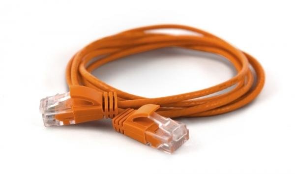Wantec Network Cable UTP CAT.6A D2,8MM 0,20M Orange