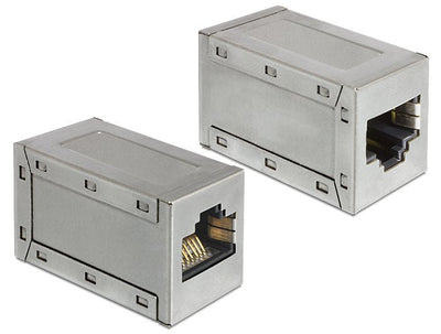 Delock Adapter RJ45 Female / Female CAT.5E — image 1