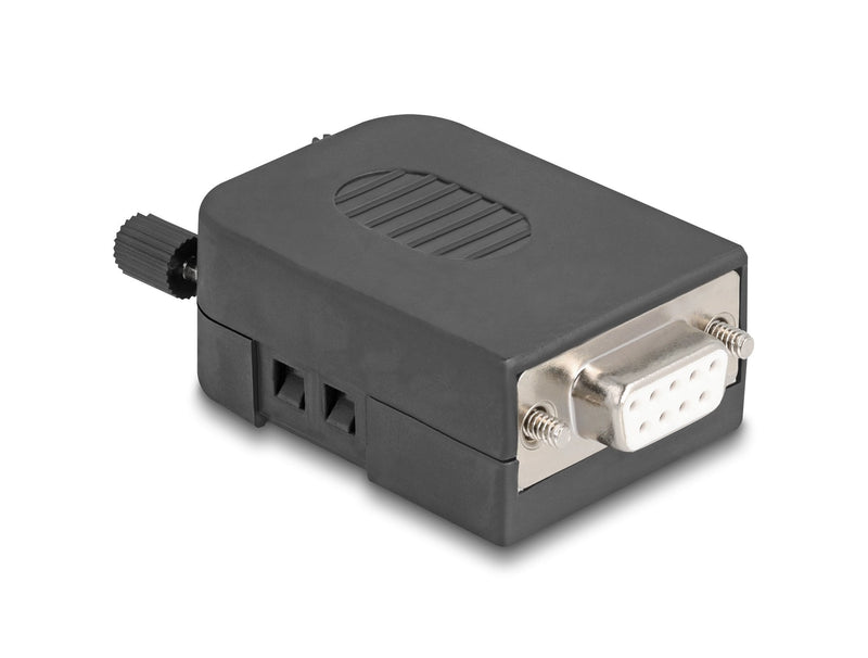 Delock Sub-d Housing Connector 9PIN INCLUYE.VERBINDERBUCHSE232-485