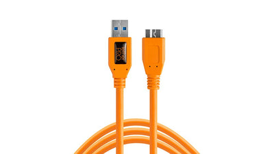 Tether Tools Cable Tetherpro USB 3.0A/Micro B 4,6M Orange — image 1