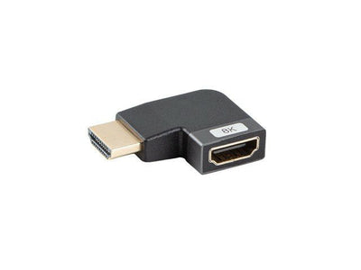 Lanberg Adapter 8K Hdmi(m) a Hdmi(h) Angulo Izquierda Aluminium Silver — image 1