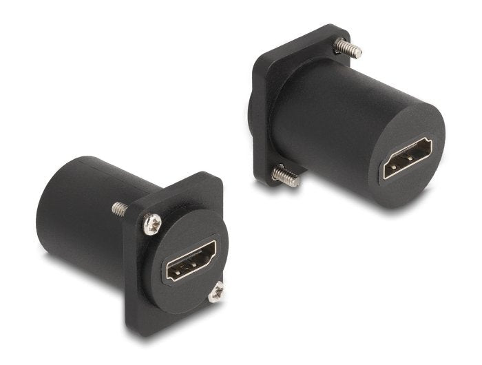 Delock 88109MÓDULO Type-d HDMI 8K 60HZ Female a Female With Screws Black