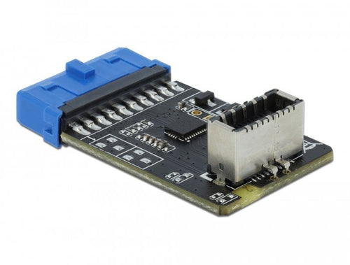 Delock USB 5Gbps Adapter Type And Key a Connector Female Poste a Intern Key a Connector Female — image 1