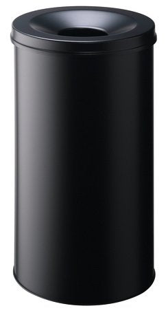 Durable Papelera Safe Round 60 Liter Black — image 1