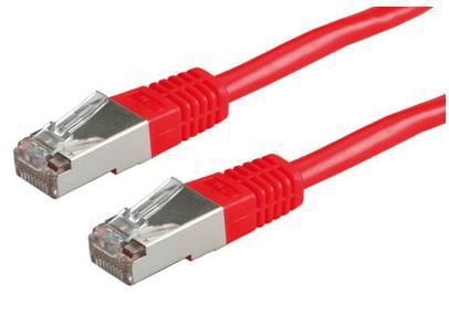 Roline Network Cable KAT.6 Class And S FTP Pimf Red 1M