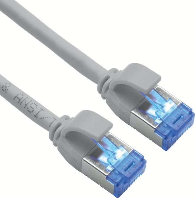 Roline Network Cable CAT.6A (class Ea) S FTP (pimf), Lsoh, PoE, Grey 0,3M