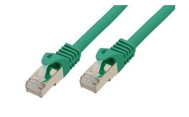 Shiverpeaks RJ45 Network Cable S FTP, CAT.7 Lszh 0,25M Green — image 1