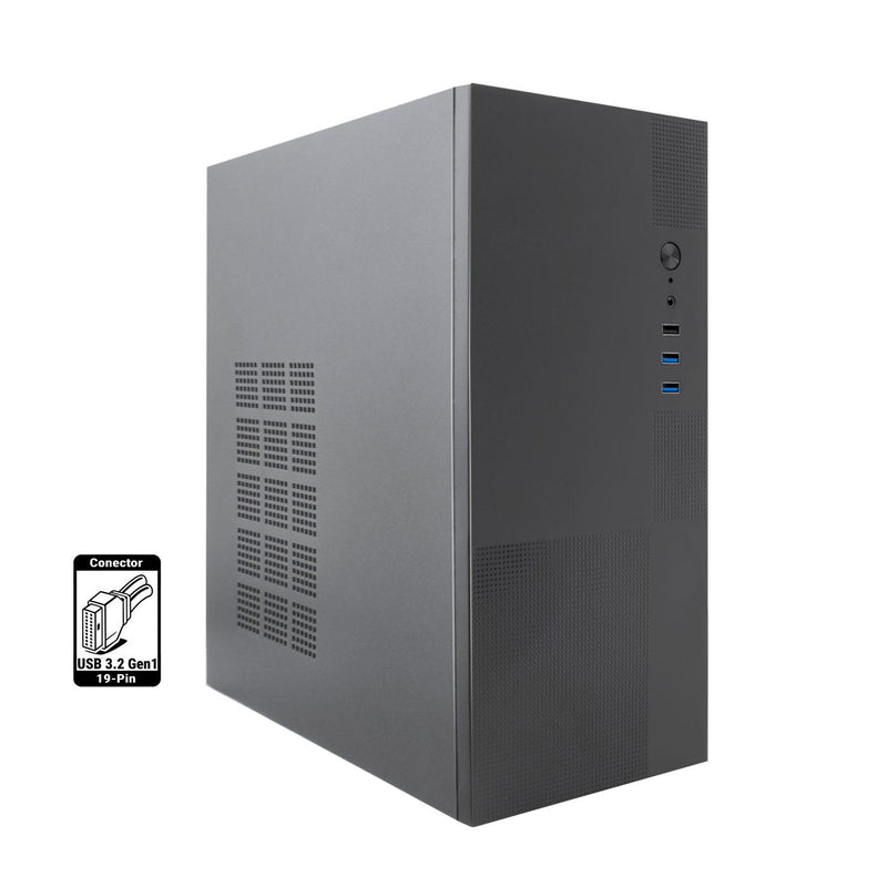 Coolbox PC Case M440 MATX + Power Supply FORCE500 80+ Bronze