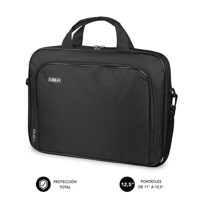 Subblim Case Oxford Black Laptops Up To 11'-12.5'/ 27.9-31.7CM Indoor Acolchado Bolsillo Outdoor Strap Hombro — image 1