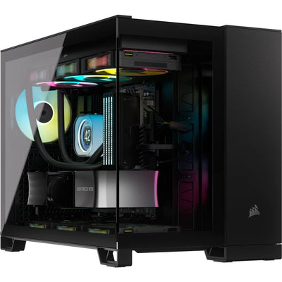 Corsair Box Icue Link 2500X Rgb, Black Glass Tempered X 2 CC-9011267-WW — image 1