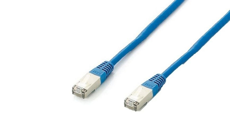 Latiguillo Flat Apantallado Platinium S/FTP Categoria 6A Libre Halogenos 2M Colour Blue