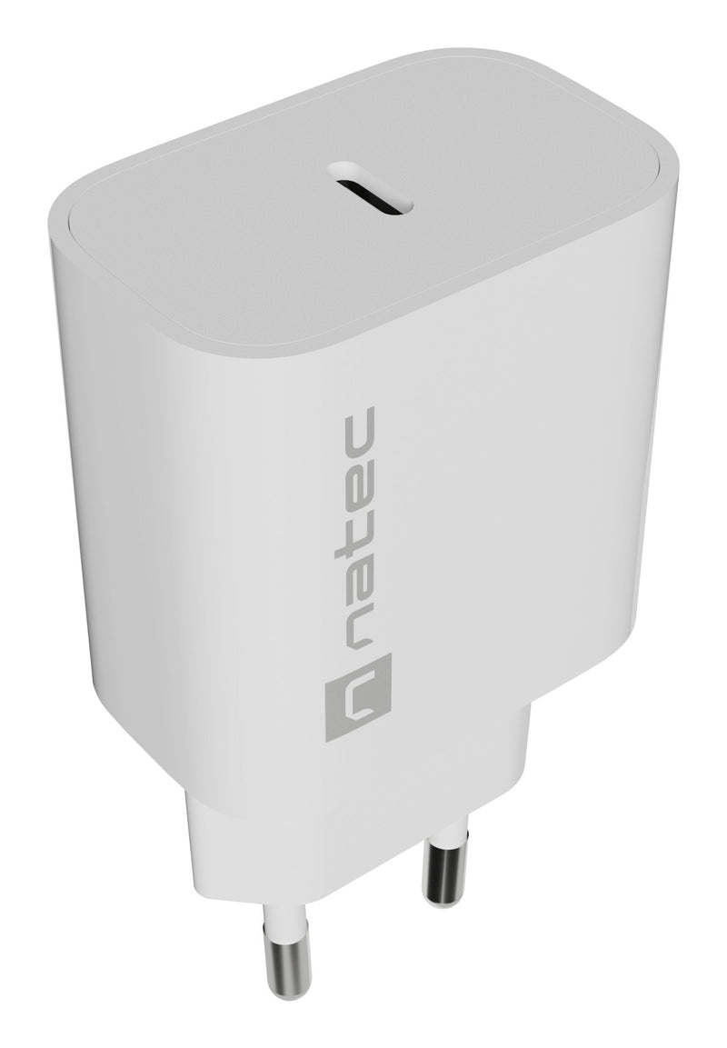 Natec Charger Network Ribera 1x USB-C 20W White