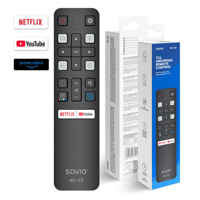 Savio RC-23 Remote Control Universal / Spare Part TV Tcl — image 1
