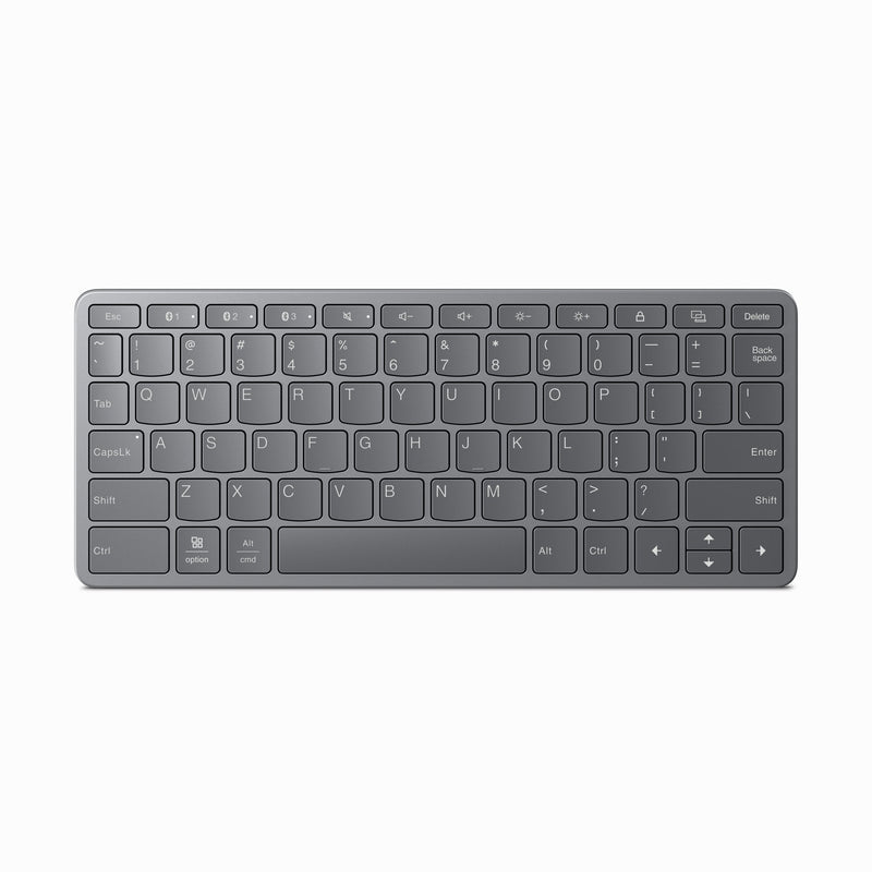Lenovo Keyboard Spanish ZG38C05816 Universal USB + Bluetooth QWERTY Grey