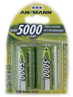 Ansmann Battery Rechargeable 5000MAH Nimh, 5030922