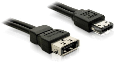 Delock Power Over ESATA 5V Cable Alargador Connector Male Connector Female 1M — image 1