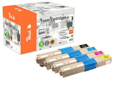 Peach Toner Oki C332-SERIES Multipack Bk, C, M, And Remanufacturado — image 1