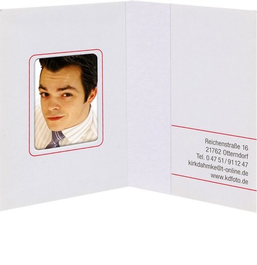 Daiber 100 Folders White Matte 36X50 Mm