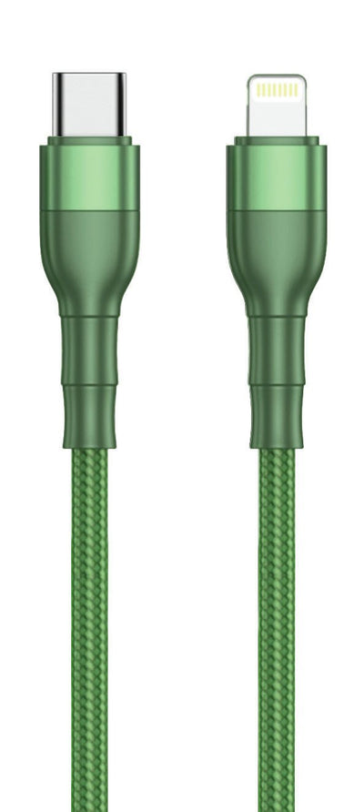 2GO USB Cable Type C-lightning Green — image 1