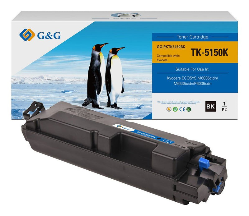 G&g Toner Compatible With Kyocera TK-5150K 1T02NS0NL0