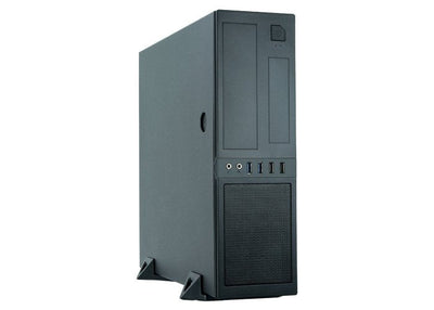 Chieftec PC Case CS-12B-300 Housing Computer Mini Tower Black 300W — image 1