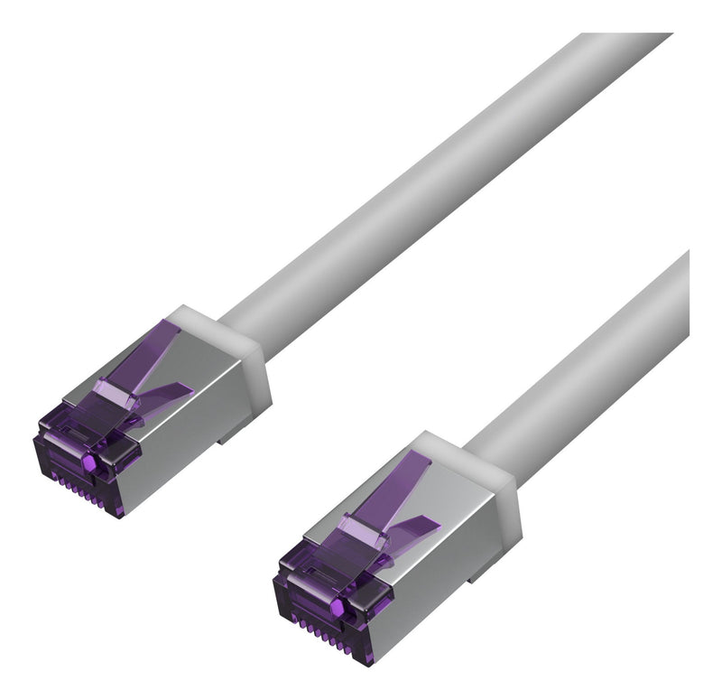 Shiverpeaks Network Cable CAT.6A S FTP Flex. 500MHZ 0,5M Grey