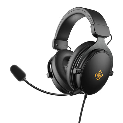 Deltaco Headphones Gaming PROTEINLEDER,3,5-MM-ANSCHLUSS Black — image 1