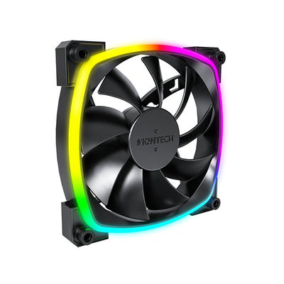 Montech AX120 PWM ARGB Fan - 120MM, Black — image 1