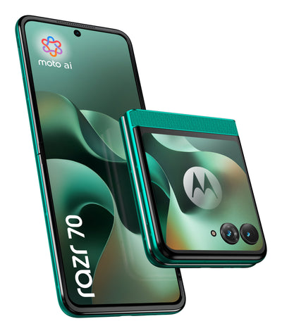 Motorola Smartphone Razr 70 5G 8GB RAM 256GB - Sporting Green — image 1