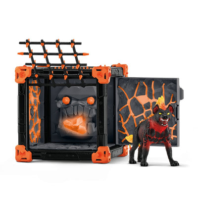 Schleich Eldrador Creatures Battlecave Lava Hyena, Figure Toy 42674 — image 1