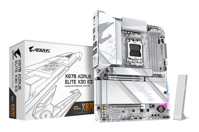 Gigabyte Motherboard GA-X870 Aorus Elite X3D Ice (AM5) (d) X870 a Elite X Ice — image 1