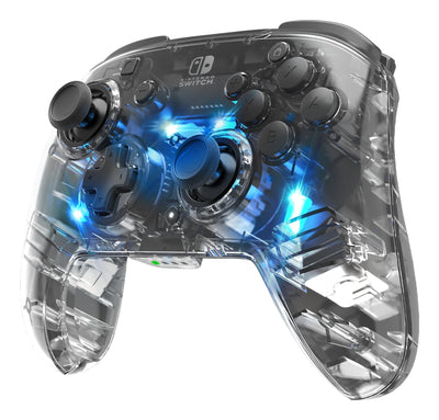 Pdp Afterglow Black Transparent Gamepad Analógico/Digital Nintendo Switch, Nintendo Switch Lite, Nintendo Swit — image 1