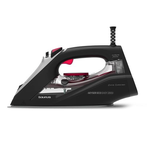 Taurus Geyser Eco Easy 2800 Straightener Vapor-seco Soleplate Ceramic 2800W Black