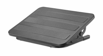 Manhattan Ergonomic Adjustable Footrest Under-desk Comfort And Productivity Enhancer 300 X 380MM 12 X 15IN. Ru — image 1