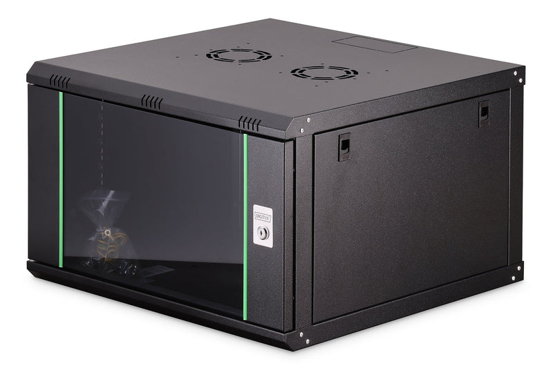 Digitus Housing Wall Serie Dynamic Basic - 600 X 450MM (an. X Pr.), Cabinet It Black Bastidor Wall 7U, 60KG, B