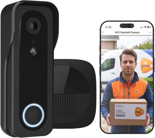 Trust Smart Home 3000B Doorbell Cam/Black 71387 — image 1