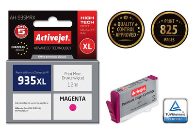 Activejet Ink Ah-935MRX (reemplazo HP 935XL C2P25AE - Premium - 12ML - Magenta — image 1