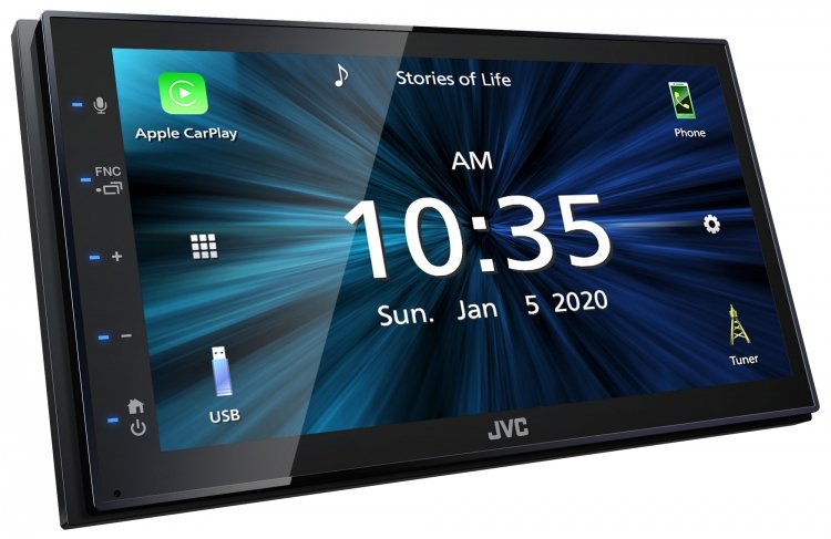 Jvc KW-M560BT Car Media Receiver Black 200W Bluetooth
