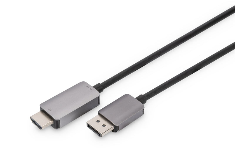 Digitus Cable Adapter 8K DisplayPort, DP a HDMI Type a 1.80M Black