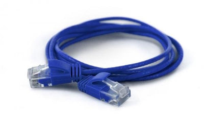 Wantec Network Cable UTP CAT.6A D2,8MM 1,00M Blue — image 1
