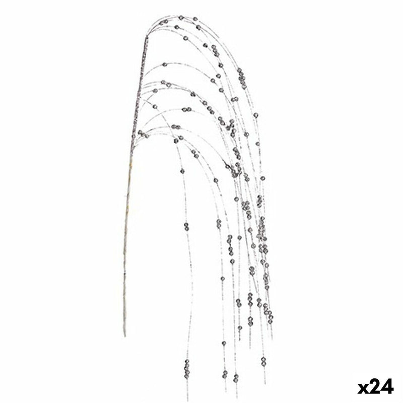 Branch Krist+ Silver Berries 100 x 3 x 5 cm (24 Units)